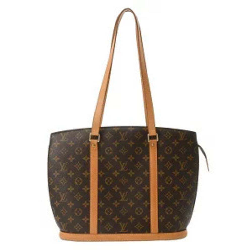 Louis Vuitton Monogram Babylon Canvas Tote Bag Brown